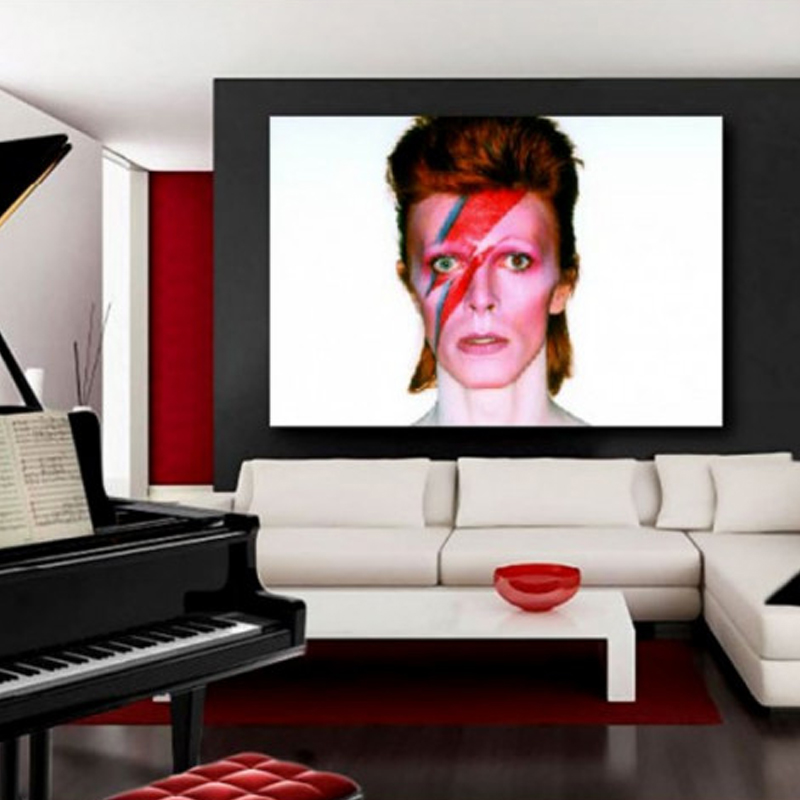 Πίνακας σε καμβά με μουσική David Bowie David Bowie Portrait